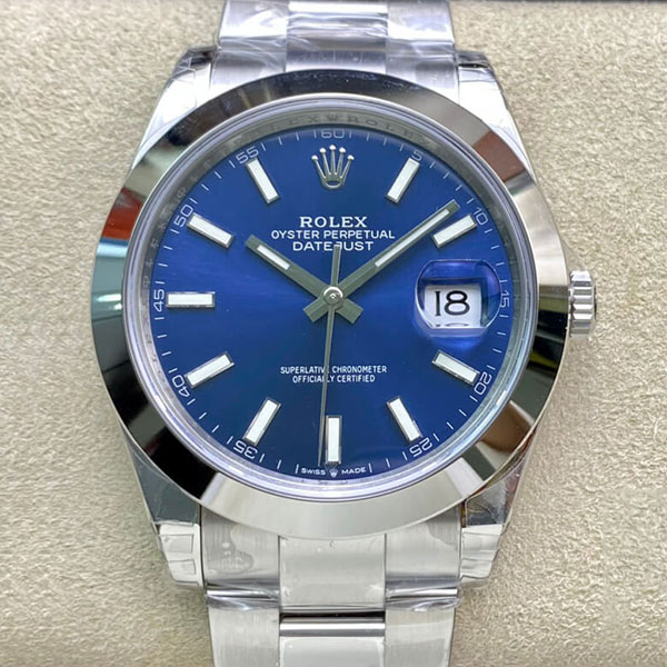 【VS製】入手困難 M126300-0001 デイトジャスト 41mm ブルー ロレックススーパーコピー時計